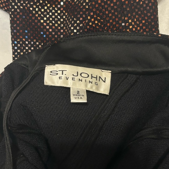 BEAUTIFUL St John evening Dress 2 sparkle - Picture 9 of 10